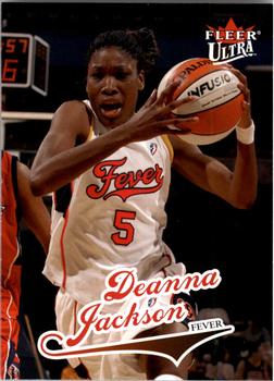 2004 Ultra WNBA #55 Deanna Jackson Front