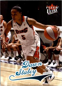 2004 Ultra WNBA #62 Dawn Staley Front
