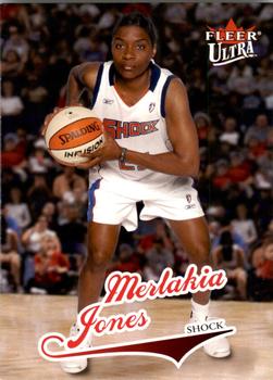 2004 Ultra WNBA #70 Merlakia Jones Front