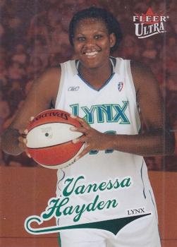 2004 Ultra WNBA #97 Vanessa Hayden Front