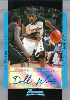 2004-05 Bowman #153 Dorell Wright Front