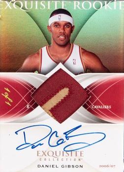 2006-07 Upper Deck Exquisite Collection - Gold Rainbow #78 Daniel Gibson Front