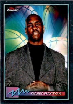 2021 Topps Finest #20 Gary Payton Front