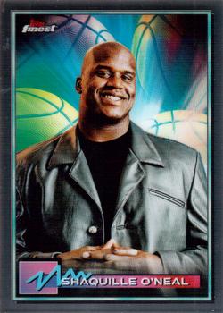2021 Topps Finest #34 Shaquille O'Neal Front