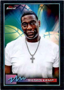 2021 Topps Finest #40 Shawn Kemp Front