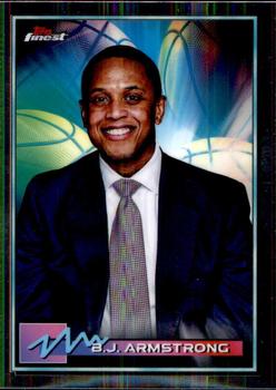 2021 Topps Finest #47 B.J. Armstrong Front
