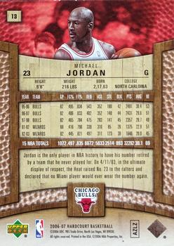 2006-07 Upper Deck Hardcourt - Copper #13 Michael Jordan Back