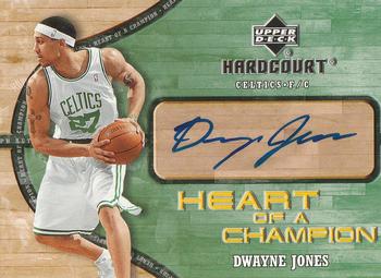 2006-07 Upper Deck Hardcourt - Heart of a Champion #HC-DJ Dwayne Jones Front
