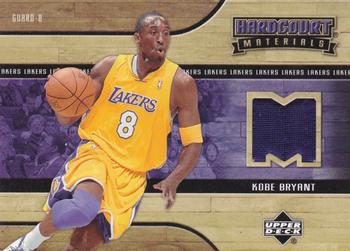2006-07 Upper Deck Hardcourt - Materials #HM-KB Kobe Bryant Front