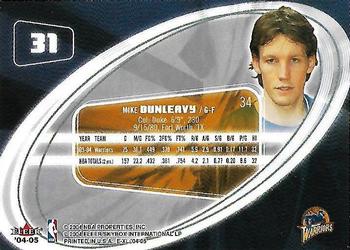 2004-05 SkyBox E-XL #31 Mike Dunleavy Back