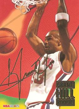 1994-95 Hoops - Grant Hill Rookie Commemorative #NNO Grant Hill Front