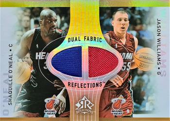 2006-07 Upper Deck Reflections - Dual Fabric Copper #DR-OW Shaquille O'Neal / Jason Williams Front