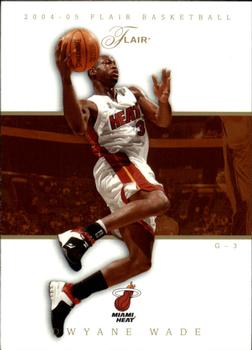 2004-05 Flair #21 Dwyane Wade Front