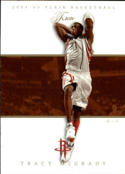 2004-05 Flair #40 Tracy McGrady Front