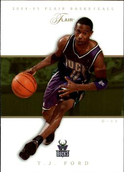 2004-05 Flair #55 T.J. Ford Front