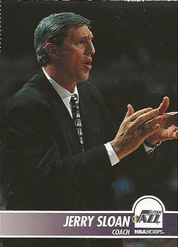 1994 Hoops Utah Jazz Team Night Sheet SGA #NNO Jerry Sloan Front