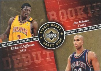 2006-07 Upper Deck Rookie Debut - Draft Duos #DD-JJ Joe Johnson / Richard Jefferson Front