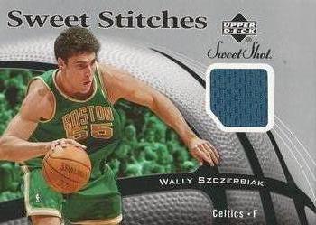 2006-07 Upper Deck Sweet Shot - Sweet Stitches #SS-WS Wally Szczerbiak Front