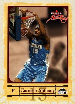 2004-05 Fleer Sweet Sigs #22 Carmelo Anthony Front