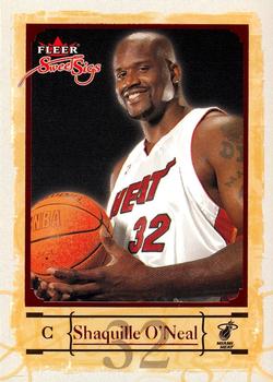 2004-05 Fleer Sweet Sigs #37 Shaquille O'Neal Front