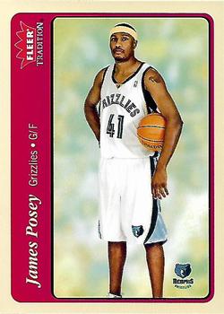 2004-05 Fleer Tradition #19 James Posey Front