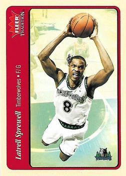 2004-05 Fleer Tradition #81 Latrell Sprewell Front
