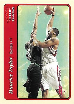 2004-05 Fleer Tradition #152 Maurice Taylor Front