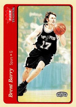 2004-05 Fleer Tradition #174 Brent Barry Front