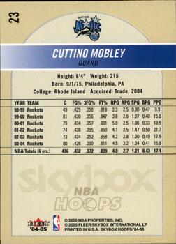 2004-05 Hoops #23 Cuttino Mobley Back