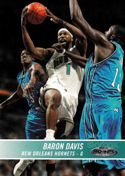 2004-05 Hoops #58 Baron Davis Front