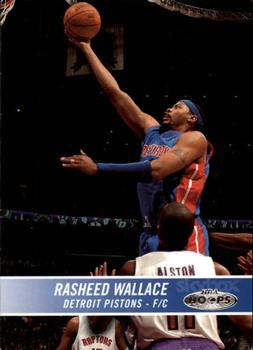 2004-05 Hoops #84 Rasheed Wallace Front