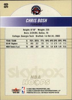 2004-05 Hoops #98 Chris Bosh Back