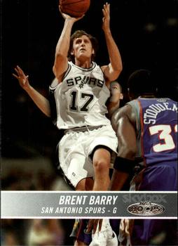 2004-05 Hoops #104 Brent Barry Front