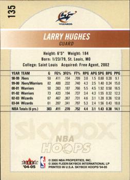 2004-05 Hoops #135 Larry Hughes Back