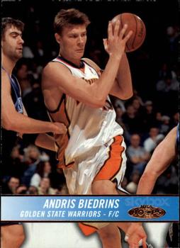 2004-05 Hoops #188 Andris Biedrins Front