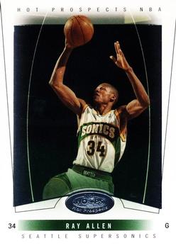 2004-05 Hoops Hot Prospects #16 Ray Allen Front