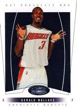 2004-05 Hoops Hot Prospects #45 Gerald Wallace Front