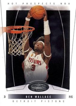 2004-05 Hoops Hot Prospects #12 Ben Wallace Front