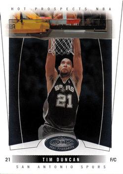 2004-05 Hoops Hot Prospects #28 Tim Duncan Front