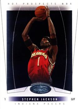 2004-05 Hoops Hot Prospects #32 Stephen Jackson Front