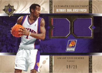 2006-07 Upper Deck Ultimate Collection - Patches Dual #UJ-AS Amare Stoudemire Front