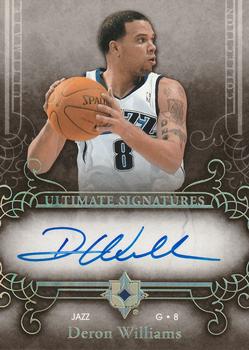 2006-07 Upper Deck Ultimate Collection - Signatures #US-DW Deron Williams Front