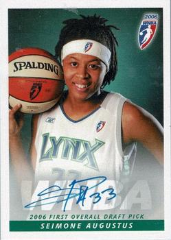 2007 Rittenhouse WNBA - Autographs #NNO Seimone Augustus Front