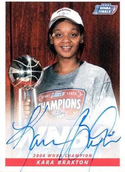 2007 Rittenhouse WNBA - Autographs #NNO Kara Braxton Front