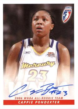 2007 Rittenhouse WNBA - Autographs #NNO Cappie Pondexter Front