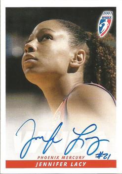 2007 Rittenhouse WNBA - Autographs #NNO Jennifer Lacy Front