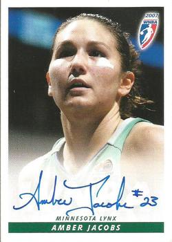 2007 Rittenhouse WNBA - Autographs #NNO Amber Jacobs Front