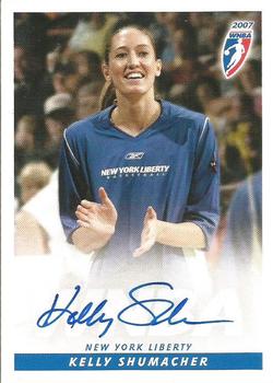2007 Rittenhouse WNBA - Autographs #NNO Kelly Schumacher Front