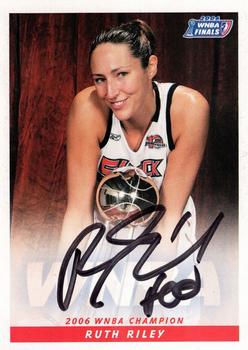 2007 Rittenhouse WNBA - Autographs #NNO Ruth Riley Front