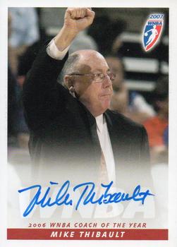 2007 Rittenhouse WNBA - Autographs #NNO Mike Thibault Front